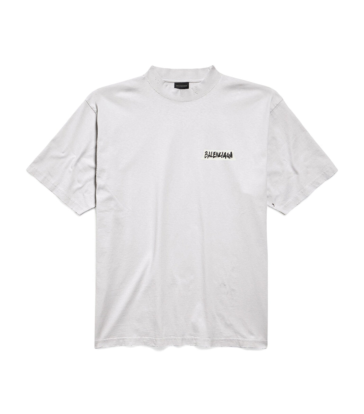 Balenciaga Cotton Masking Tape Logo T-Shirt