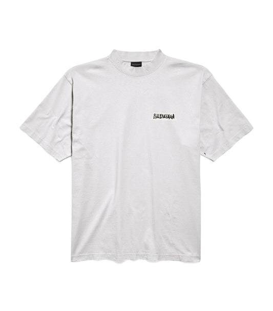 Balenciaga Cotton Masking Tape Logo T-Shirt