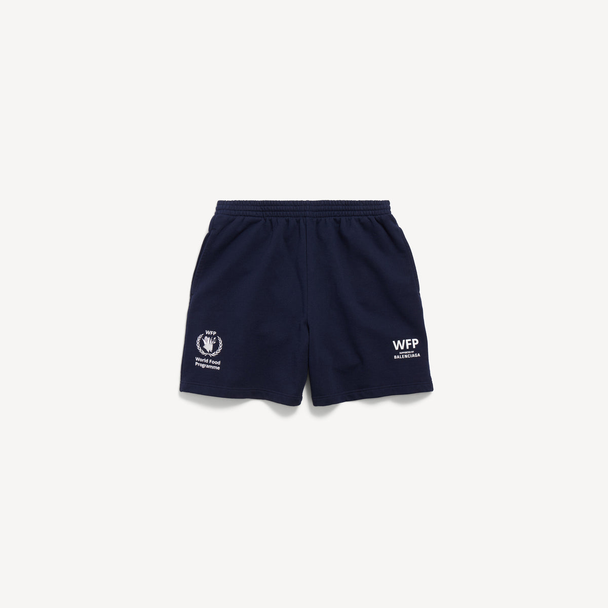 Balenciaga WFP Shorts — Navy