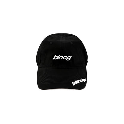 Balenciaga BLNCG Baseball Cap — Black