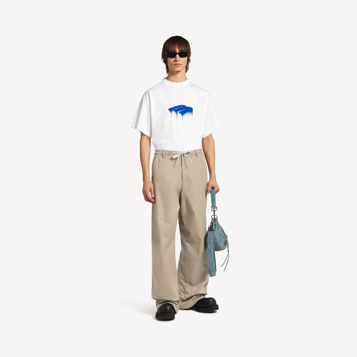 Balenciaga Wet Brush Oversized T-Shirt