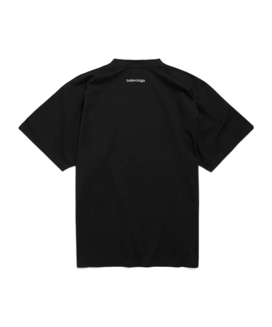 Balenciaga Black Bodies Medium Fit Crewneck T-Shirt