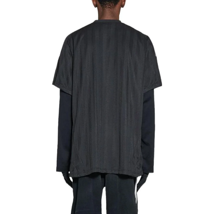 Balenciaga x Adidas Oversized Soccer Jersey T-Shirt – Black