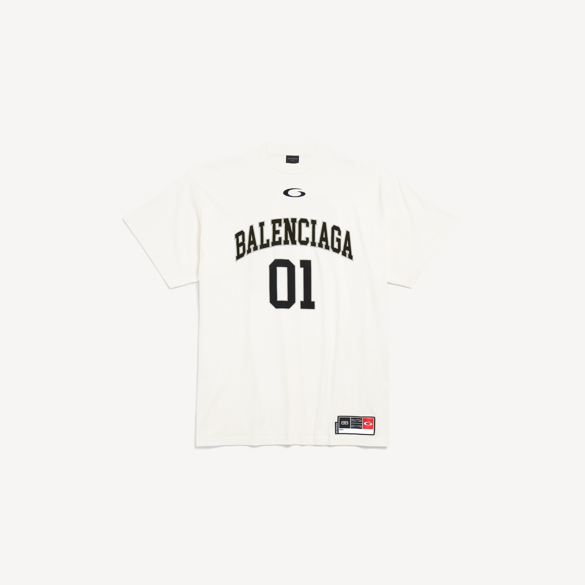 Balenciaga Basketball Series Jersey T-Shirt – Black / White