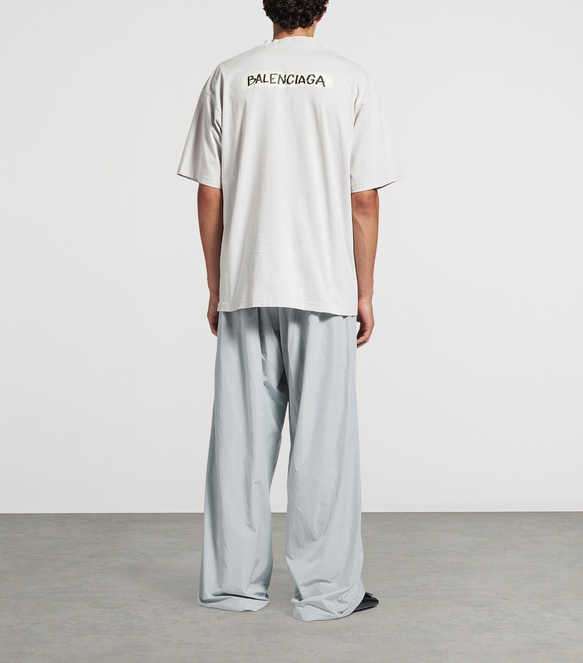 Balenciaga Cotton Masking Tape Logo T-Shirt