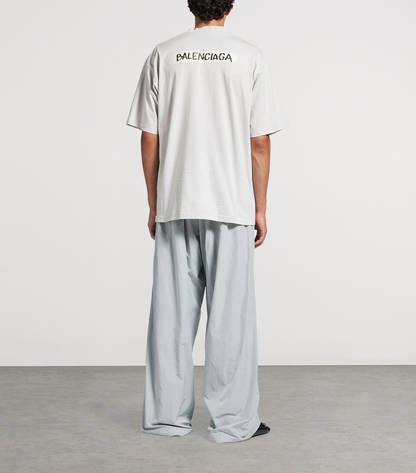 Balenciaga Cotton Masking Tape Logo T-Shirt