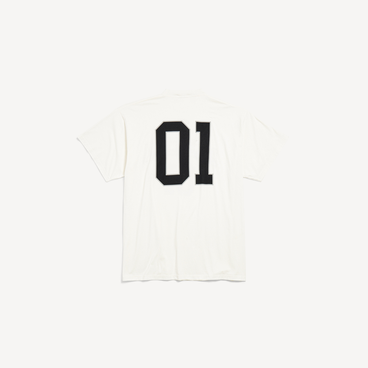 Balenciaga Basketball Series Jersey T-Shirt – Black / White