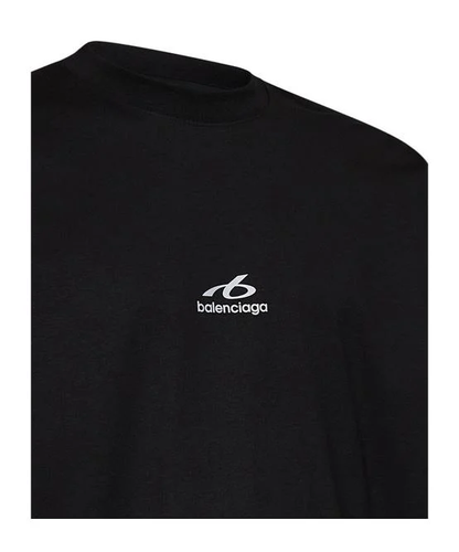 Balenciaga Black Bodies Medium Fit Crewneck T-Shirt