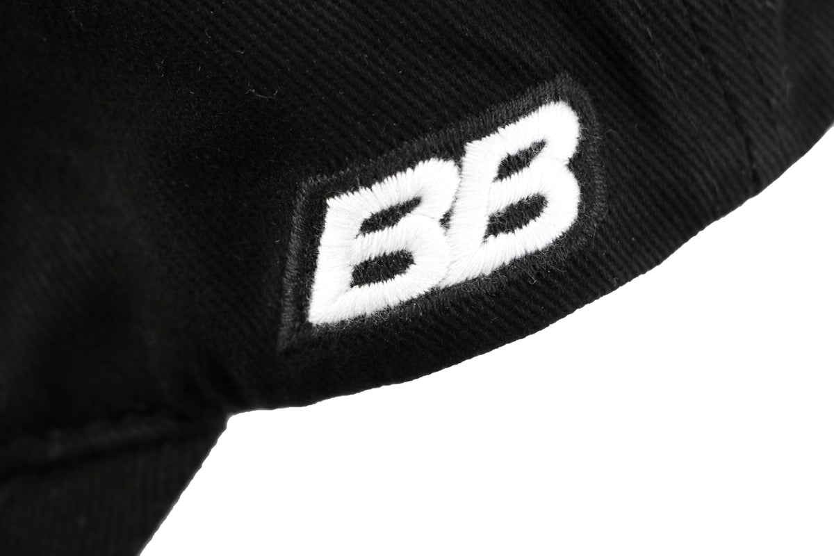 Balenciaga BLNCG Baseball Cap — Black