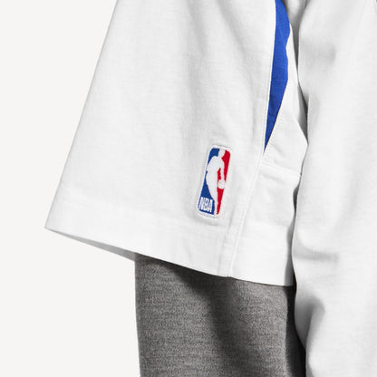 Balenciaga x NBA Collaboration Oversized T-Shirt — White / Multicolor