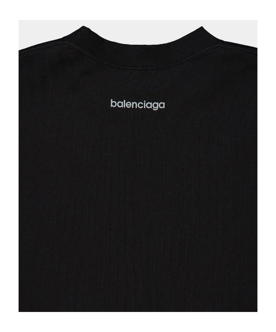 Balenciaga Black Bodies Medium Fit Crewneck T-Shirt