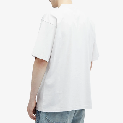 Balenciaga Activewear Logo Oversized T-Shirt – Black / White