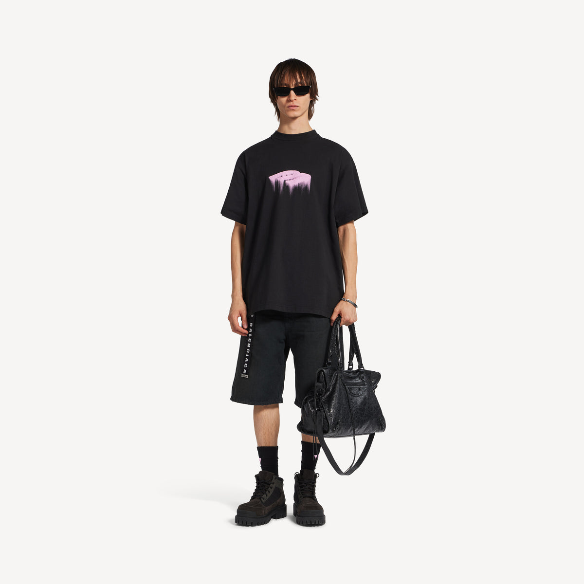 Balenciaga Wet Brush Oversized T-Shirt