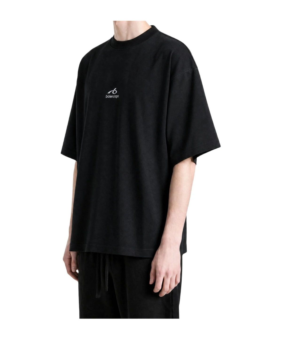 Balenciaga Black Bodies Medium Fit Crewneck T-Shirt