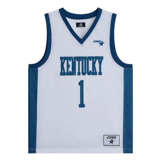 Converse x Kentucky Wildcats Jersey – White - CVM6K238WHT