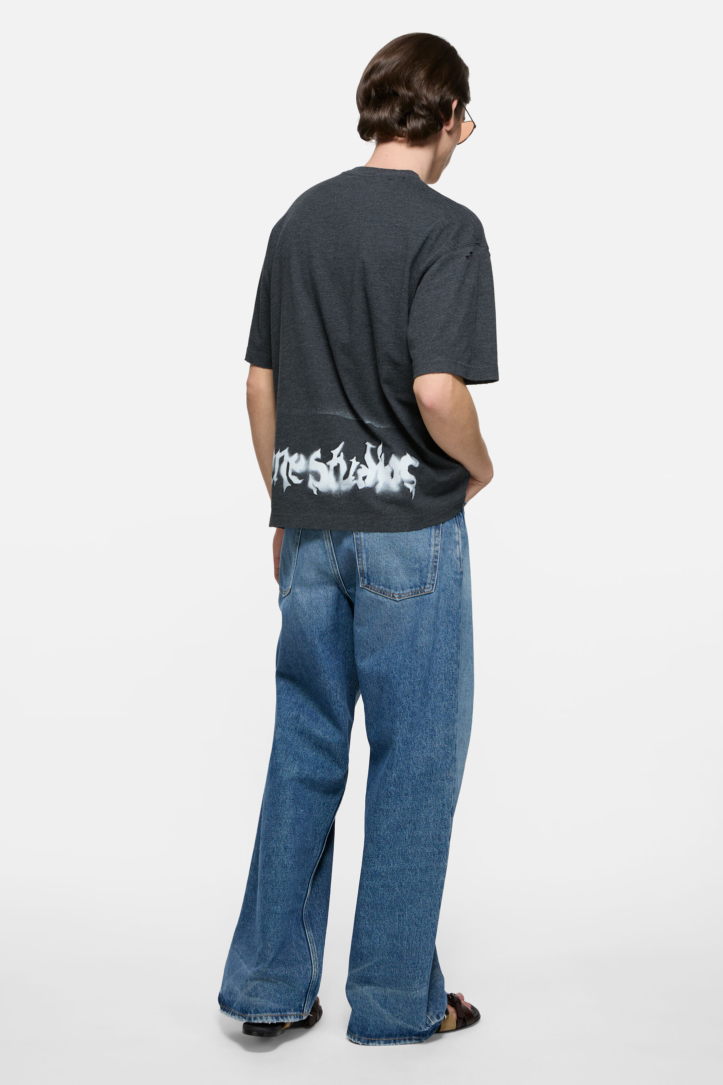 Acne Studios Gothic Logo S/S T-Shirt