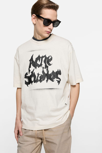 Acne Studios Gothic Logo S/S T-Shirt