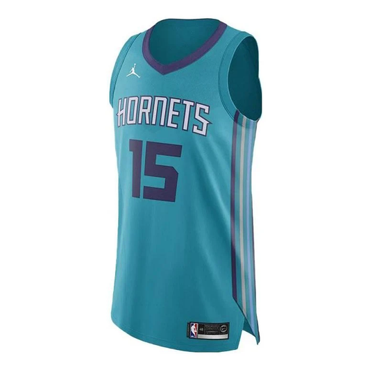 Nike Air Jordan x NBA Kemba Walker #15 Charlotte Hornets 2023–2024 Icon Edition Authentic Jersey - 863016-428