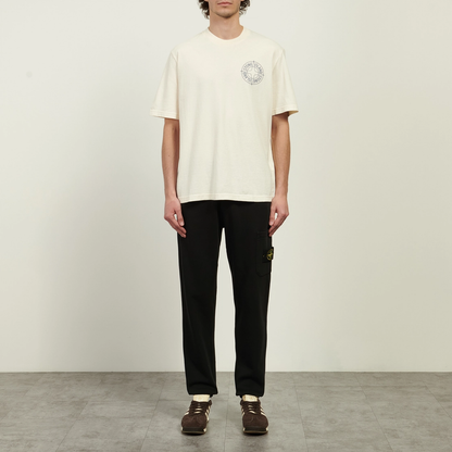 Stone Island Men's Organic Cotton Compass Knit T-Shirt