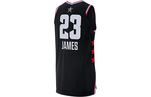 Air Jordan NBA LeBron James #23 Los Angeles Lakers 2019 All-Star Jersey, Black - AQ7288-017