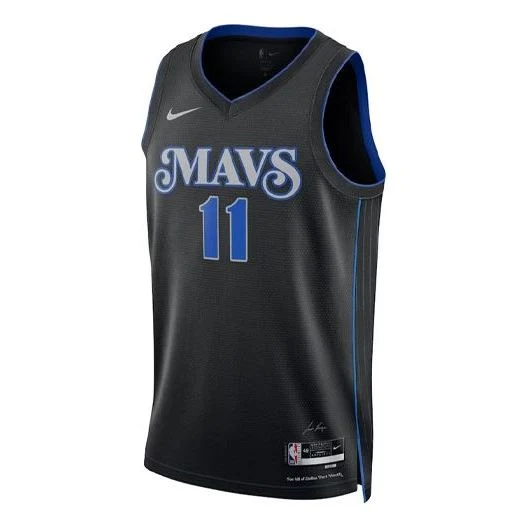 Nike Kyrie Irving Dallas Mavericks 2023/24 City Edition Swingman Jersey 'Black'-DX8499-012