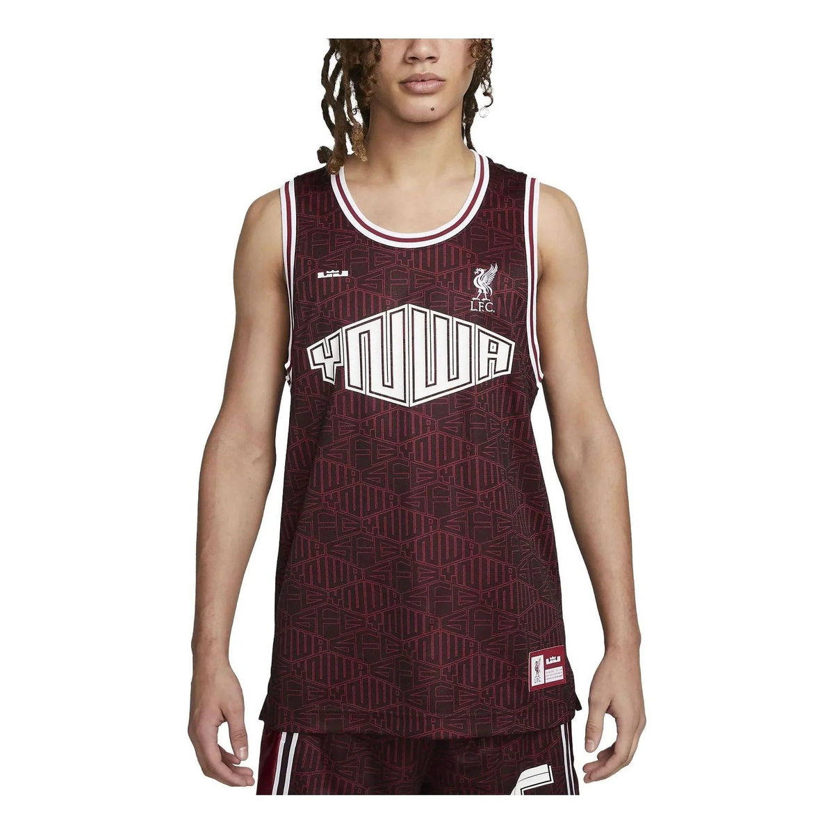 Nike-DNA LeBron x Liverpool FC Basketball Jersey – Burgundy Crush - DV9518-652