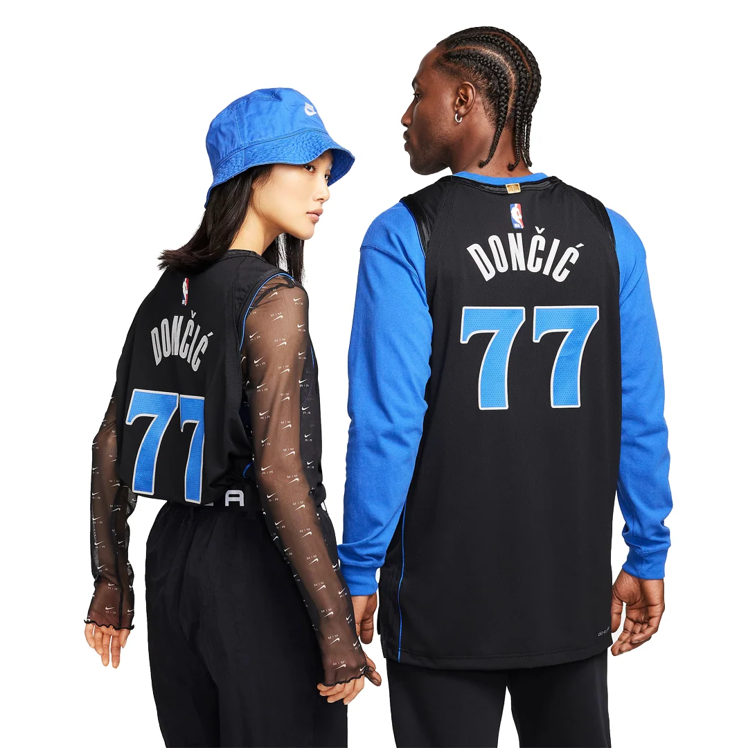 Nike Dri-FIT ADV NBA Luka Doncic Dallas Mavericks 2023/24 City Edition Authentic Jersey #77 – DX8756-010