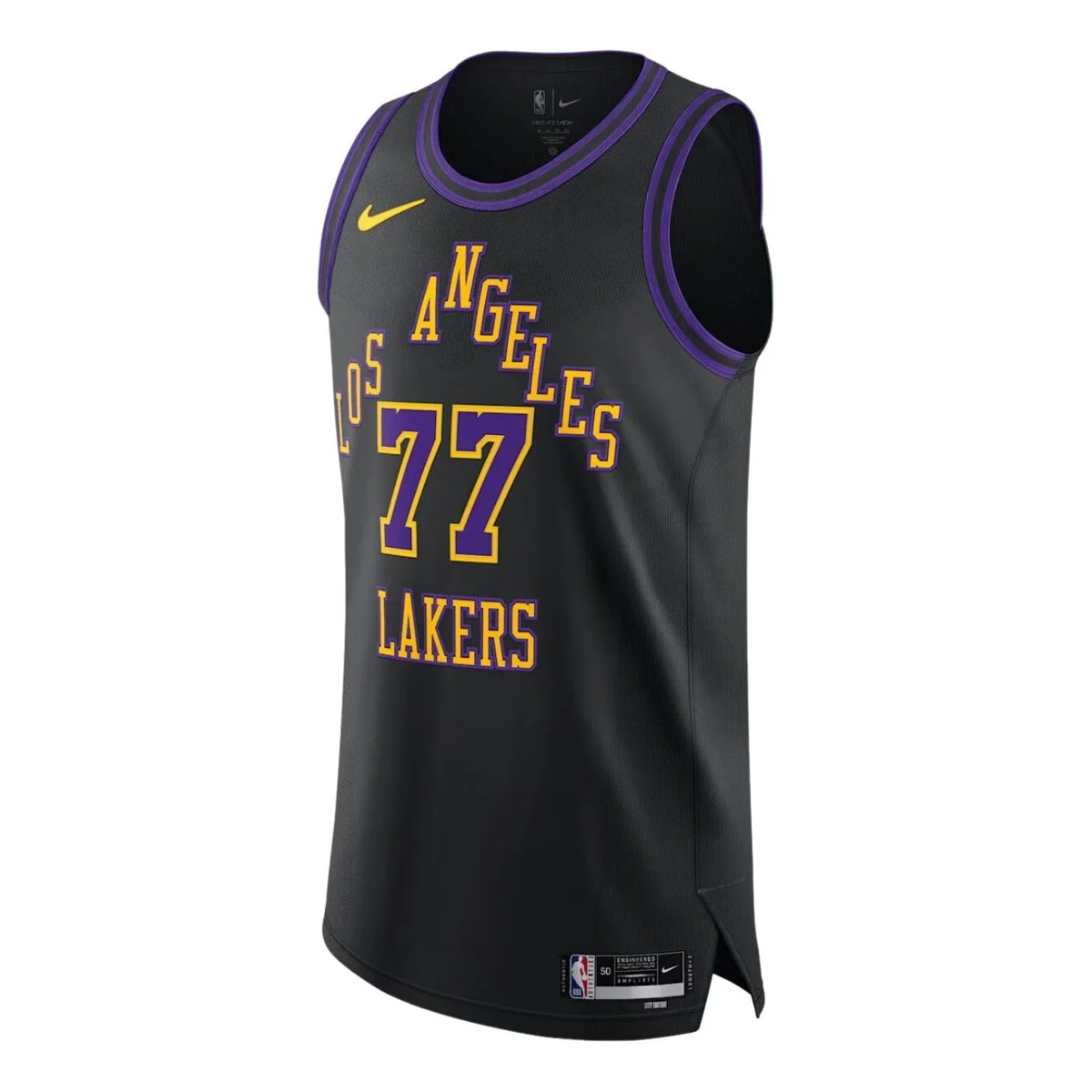 Nike Dri-FIT ADV NBA Los Angeles Lakers City Edition Authentic Jersey – DX8763-014