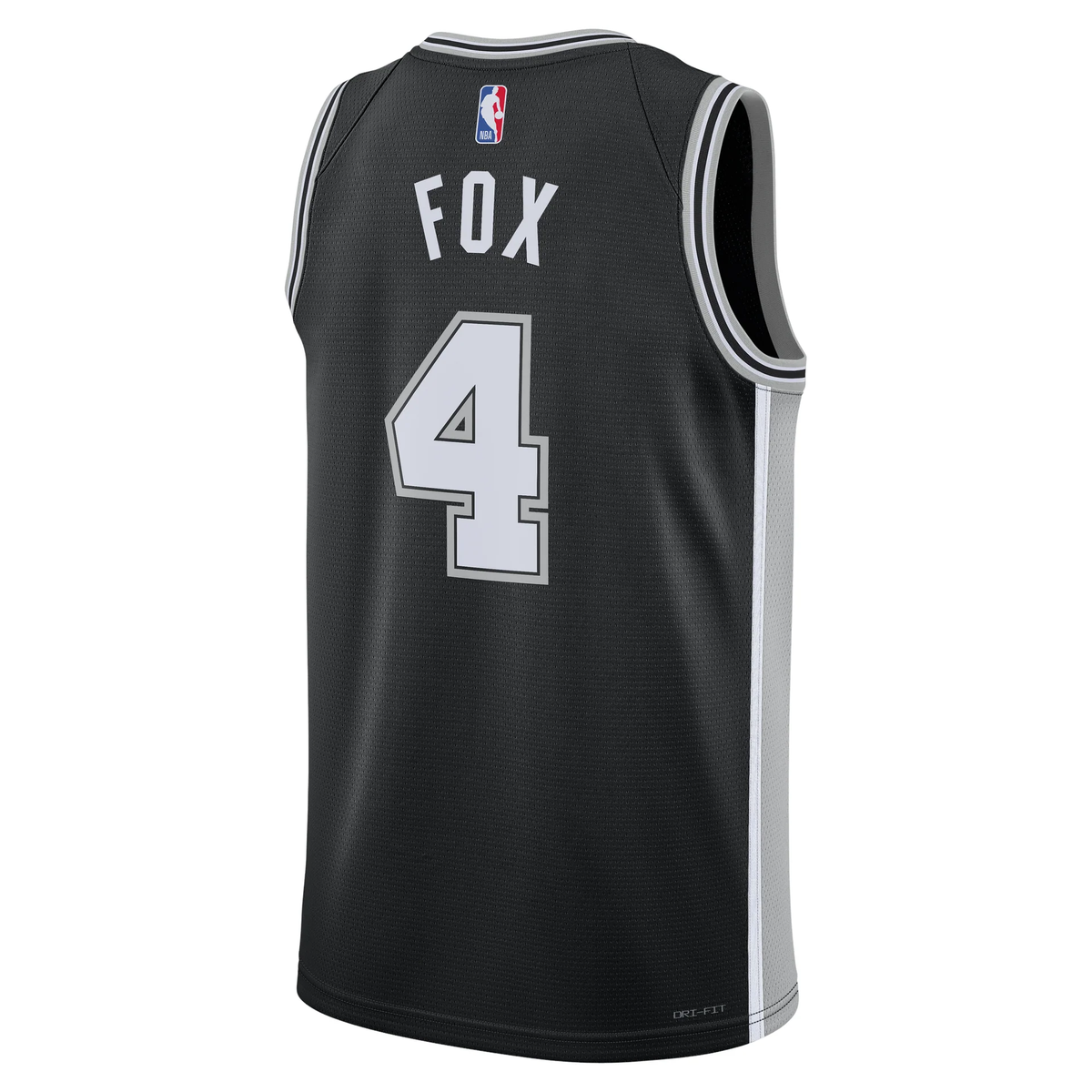 Nike NBA De'Aaron Fox San Antonio Spurs Icon Edition Dri-FIT Swingman Jersey – DN2022-022