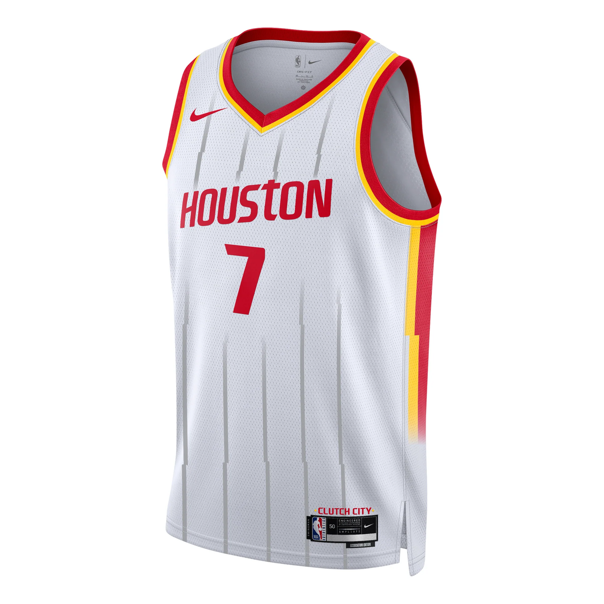 Nike Dri-FIT NBA Houston Rockets Association Edition Swingman Jersey - White II5174-100