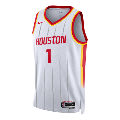 Nike Dri-FIT Houston Rockets NBA Association Edition Swingman Jersey, White II5174-101