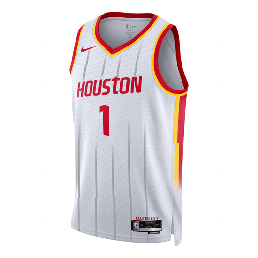 Nike Dri-FIT Houston Rockets NBA Association Edition Swingman Jersey, White II5174-101