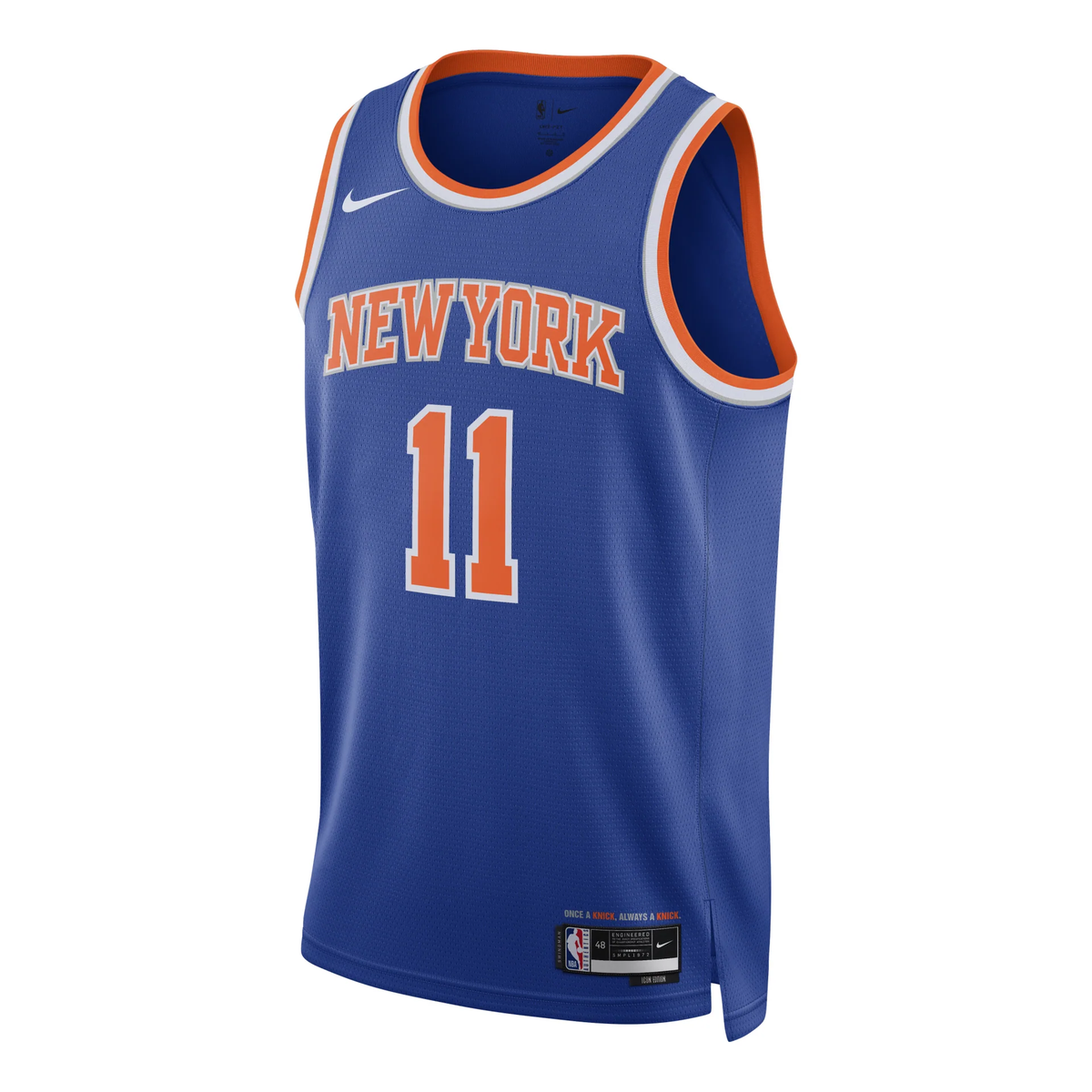 Nike NBA Jalen Brunson New York Knicks Icon Edition Dri-FIT Swingman Jersey – DN2015-498