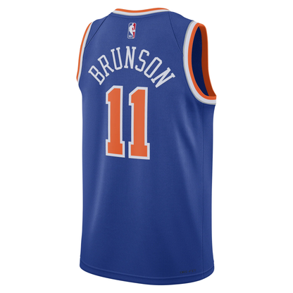 Nike NBA Jalen Brunson New York Knicks Icon Edition Dri-FIT Swingman Jersey – DN2015-498