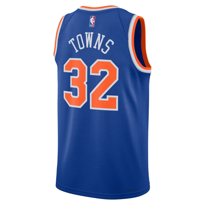 Nike NBA Karl-Anthony Towns New York Knicks Icon Edition Dri-FIT Swingman Jersey – DN2015-410