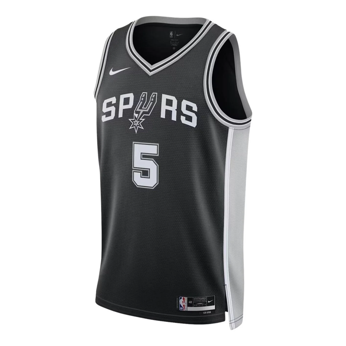 Nike NBA Stephon Castle San Antonio Spurs Icon Edition Dri-FIT Swingman Jersey – DN2022-017