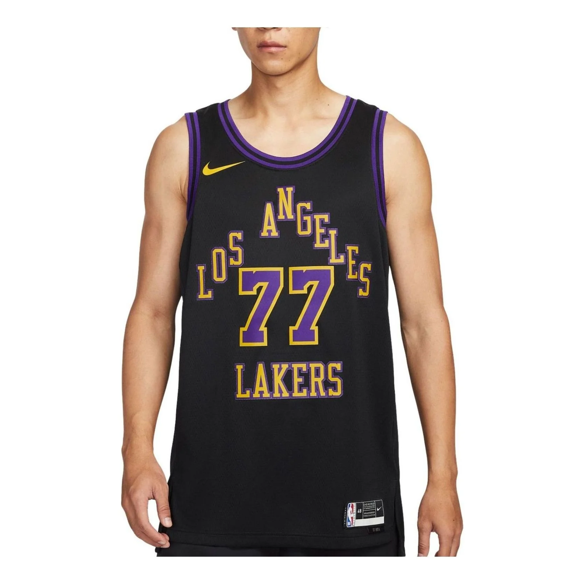 Nike NBA Luka Dončič Los Angeles Lakers City Edition Dri-FIT Swingman Jersey – DX8506-014