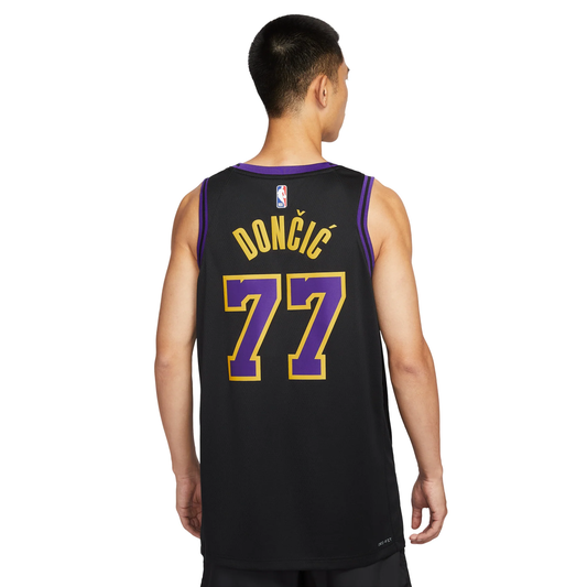 Nike NBA Luka Dončič Los Angeles Lakers City Edition Dri-FIT Swingman Jersey – DX8506-014