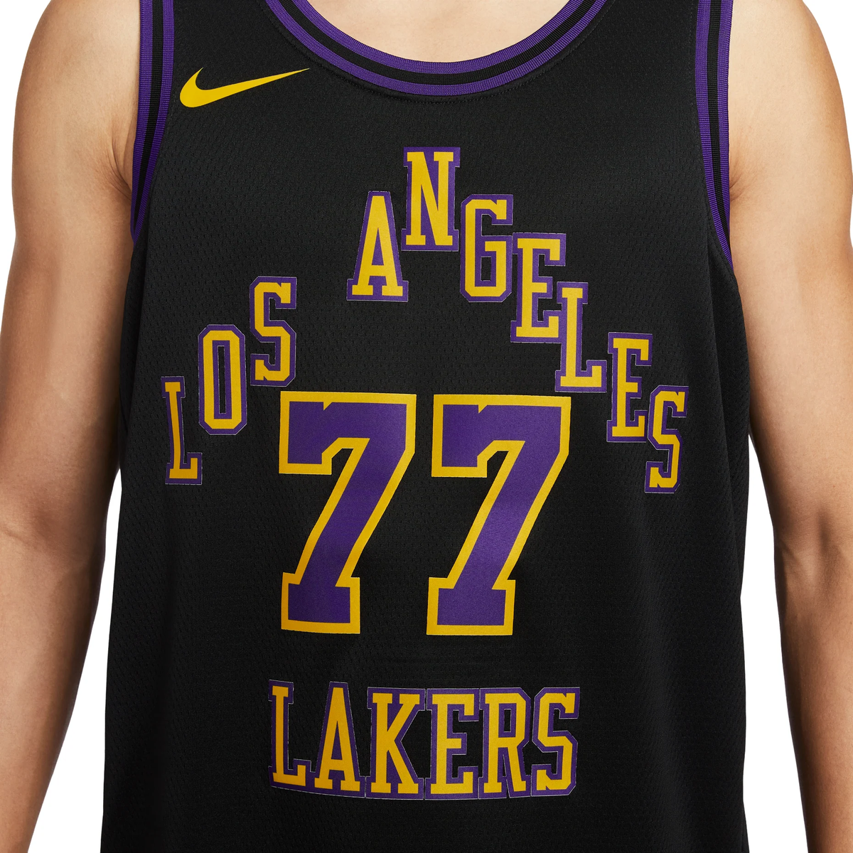 Nike NBA Luka Dončič Los Angeles Lakers City Edition Dri-FIT Swingman Jersey – DX8506-014