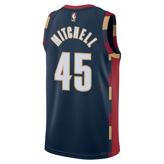 Nike NBA Donovan Mitchell Cleveland Cavaliers Hardwood Classics Dri-FIT Swingman Jersey – HM4773-420