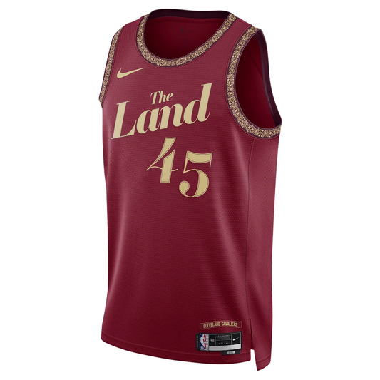 Nike Dri-FIT NBA Donovan Mitchell Cleveland Cavaliers 2023/24 City Edition Swingman Jersey #45 – DX8498-601