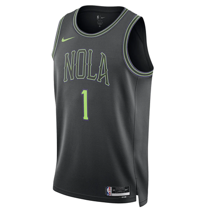Nike Dri-FIT NBA Zion Williamson New Orleans Pelicans 2023/24 City Edition Swingman Jersey #1 – DX8511-012