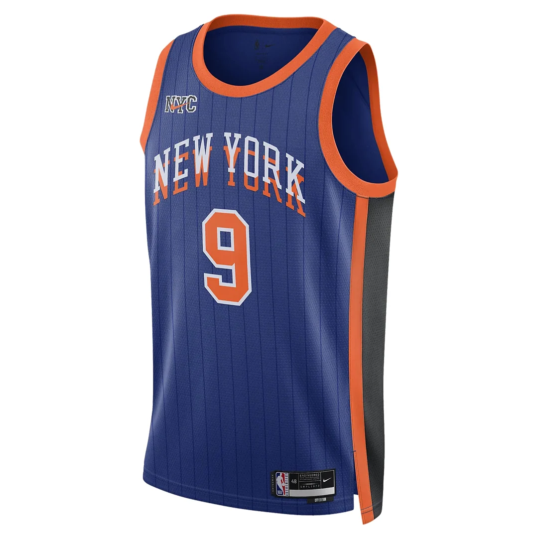 Nike Dri-FIT NBA RJ Barrett New York Knicks 2023/24 City Edition Swingman Jersey #9 – DX8512-400