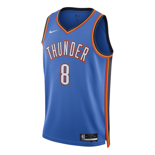Nike NBA Jalen Williams Oklahoma City Thunder Icon Edition Dri-FIT Swingman Jersey – DN2016-407