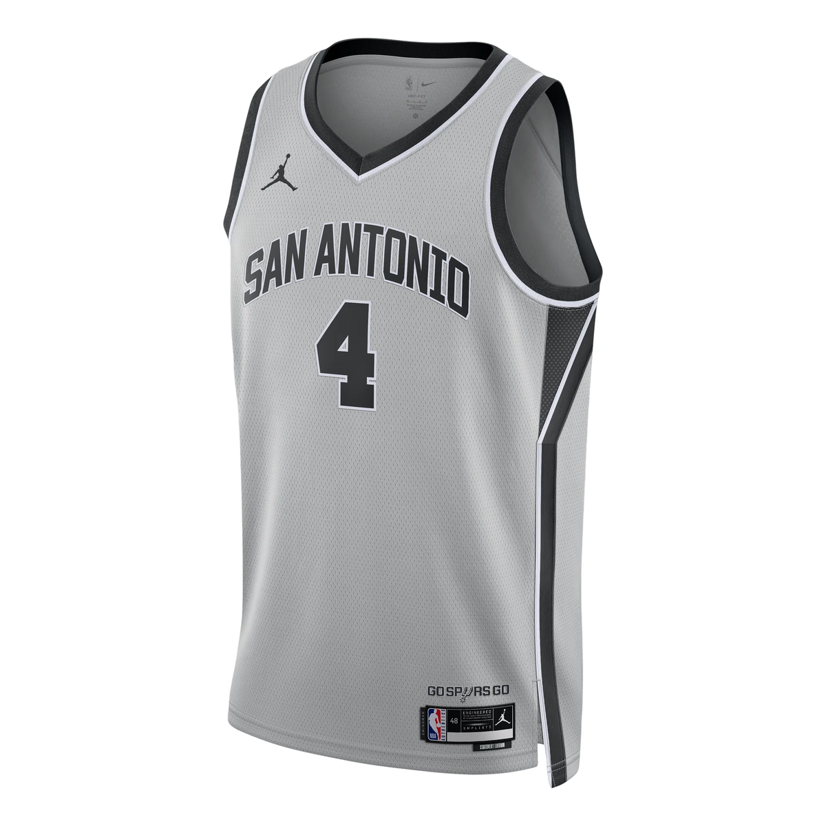 Nike NBA De'Aaron Fox San Antonio Spurs Statement Edition Dri-FIT Swingman Jersey – HM4882-009