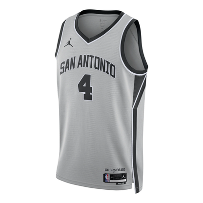 Nike NBA De'Aaron Fox San Antonio Spurs Statement Edition Dri-FIT Swingman Jersey – HM4882-009