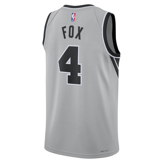 Nike NBA De'Aaron Fox San Antonio Spurs Statement Edition Dri-FIT Swingman Jersey – HM4882-009