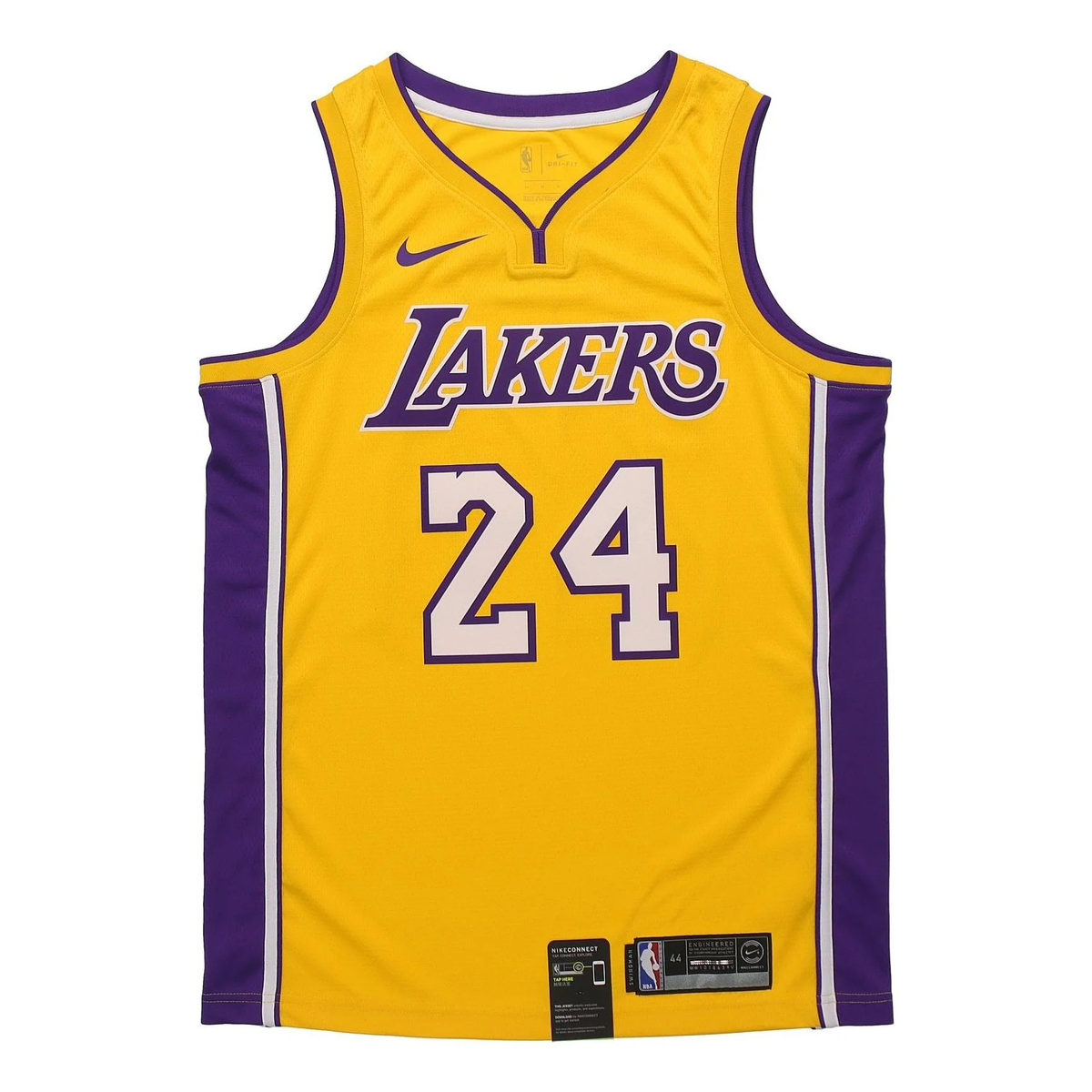 Nike NBA Kobe Bryant #24 Los Angeles Lakers Icon Edition Swingman Jersey 2021/22 - AQ2109-728