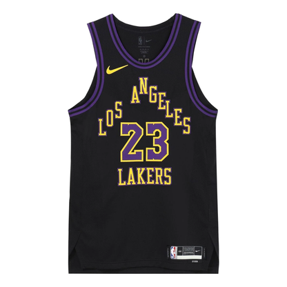 Nike Dri-FIT ADV LeBron James Los Angeles Lakers 2023/24 City Edition Authentic Jersey 'Black'