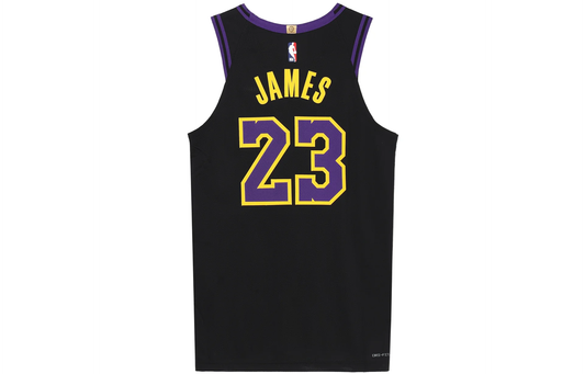 Nike Dri-FIT ADV LeBron James Los Angeles Lakers 2023/24 City Edition Authentic Jersey 'Black'